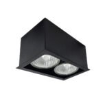 Shilo Cage plafonska lampa crna