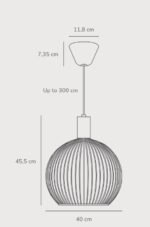 Design For The People Aver 40 visilica crna - Slika 2