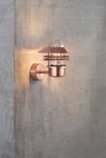 Nordlux Blokhus Up spoljašnja zidna lampa bakar - Slika 4