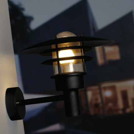 Nordlux Lønstrup 32 spoljašnja zidna lampa crna