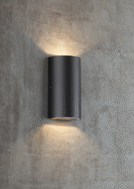 Nordlux Rold Round spoljašnja zidna lampa crna - Slika 4