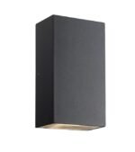 Nordlux Rold Flat spoljašnja zidna lampa crna - Slika 3