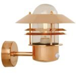 Nordlux Blokhus Up spoljašnja zidna lampa sa senzorom bakar - Slika 3