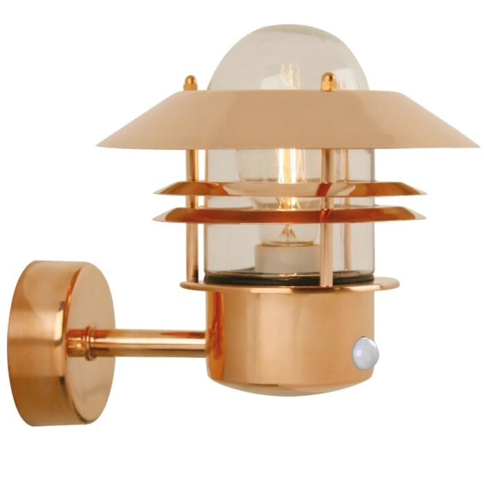 Nordlux Blokhus Up spoljašnja zidna lampa sa senzorom bakar - Slika 3