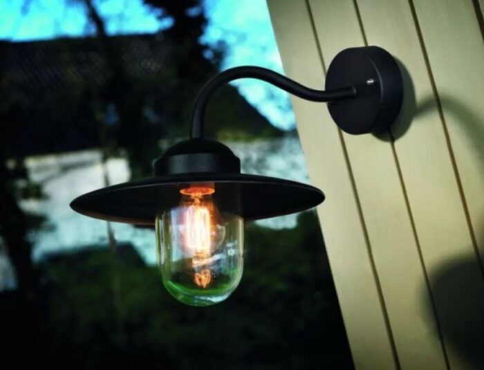 Nordlux Luxembourg spoljašnja zidna lampa crna - Image 3