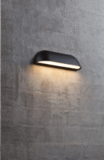Nordlux Front 26 spoljašnja zidna lampa crna - Slika 3