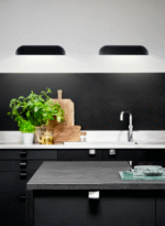 Nordlux Front 36 spoljašnja zidna lampa crna - Slika 3