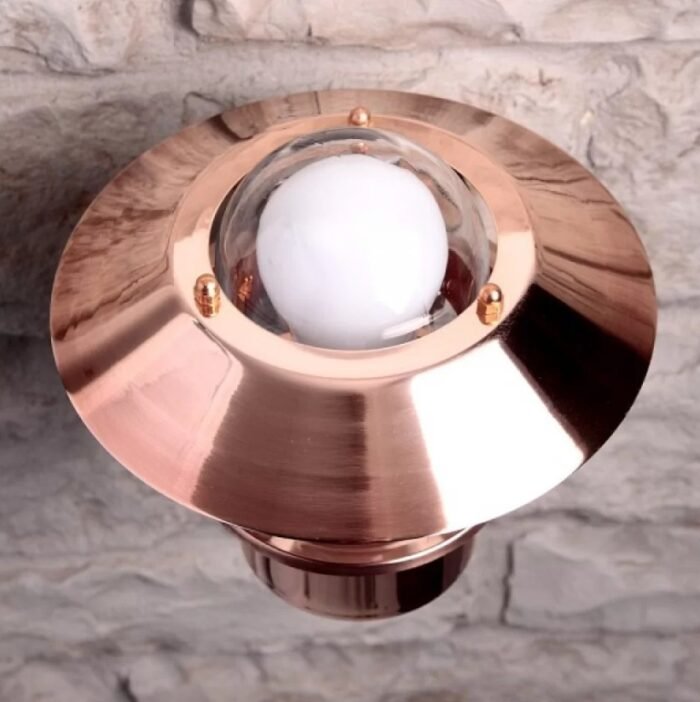 Nordlux Blokhus Up spoljašnja zidna lampa bakar - Slika 3