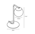Nordlux Grant stona lampa mesing - Image 2
