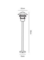 Nordlux VEJERS Stainless Steel Spoljasnja Podna - Slika 2