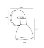 Nordlux Ray zidna lampa hrom - Image 2