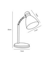 Nordlux Cyclone stona lampa bela - Image 2