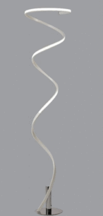 Mantra HELIX White - Chrome Podna