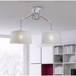 Mantra Nordica Visilica bela 2xE27 20W širina 85cm