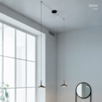 Mantra ORION Black – Antique Brass Visilica - Slika 3