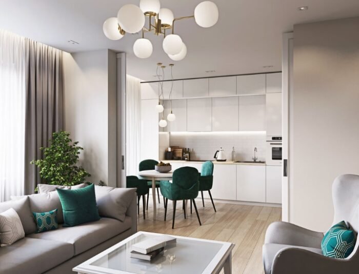 Maytoni Erich unutrašnja luster mesing 40W - Slika 4