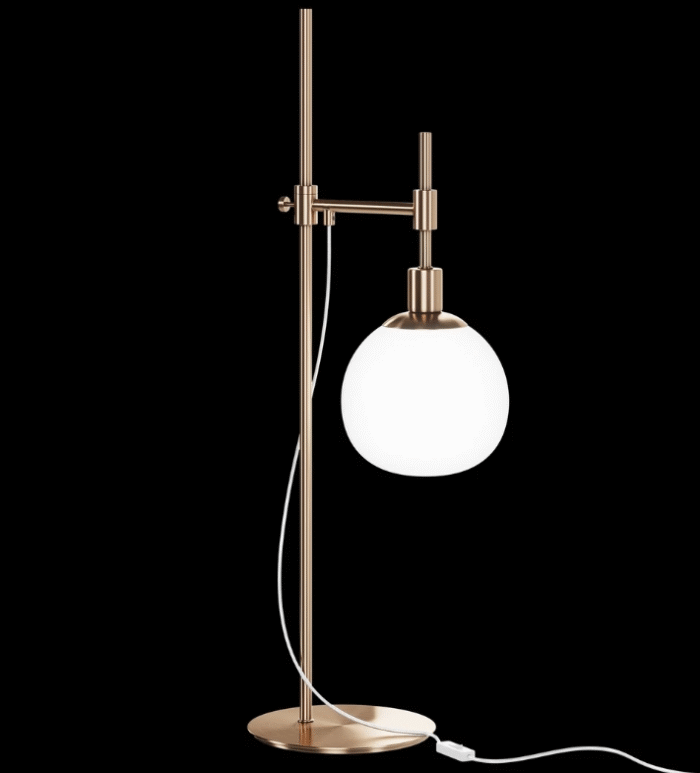 Maytoni Erich unutrašnja stona lampa mesing 40W - Image 1