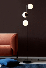 Nordlux Lilly podna lampa crna
