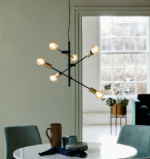 Nordlux Josefine 6-spot visilica crna