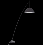 Maytoni Campanula unutrašnja podna lampa crna 60W - Image 3
