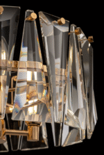 Maytoni Puntes unutrašnja visilica zlatna 60W - Slika 3