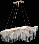 Maytoni Toils unutrašnji luster zlatni 60W - Image 3