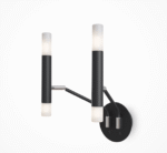 Maytoni Vigo unutrašnja zidna lampa crna 25W - Slika 3