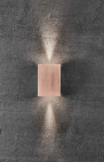 Nordlux Fold 10 spoljašnja zidna lampa bakar