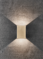 Nordlux Fold 10 spoljašnja zidna lampa mesing