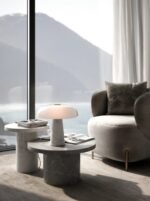 Design For The People Glossy stona lampa opalno bela - Slika 4