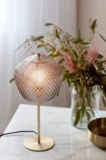Nordlux Orbiform stona lampa mesing