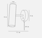 Design For The People MIB 6 zidna lampa bela - Image 3