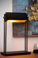 Altego LU21151 Stona Lampa Crna E27