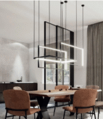 MaxLight GEOMETRIC Black Visilica