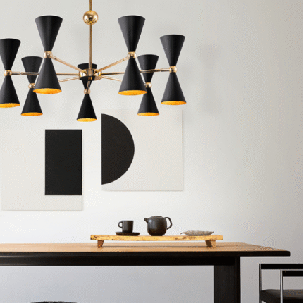 Maytoni VESPER Black - Gold Plafonska