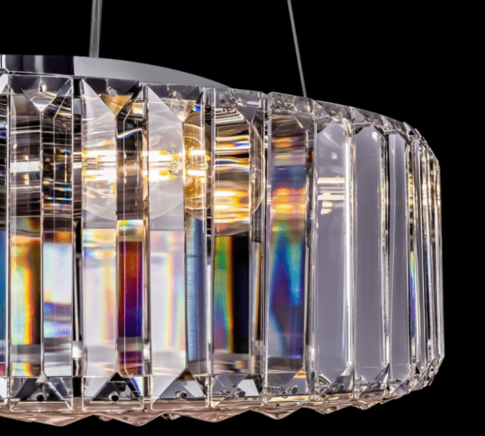 Maytoni Recinto unutrašnja plafonska lampa hrom 60W - Slika 3