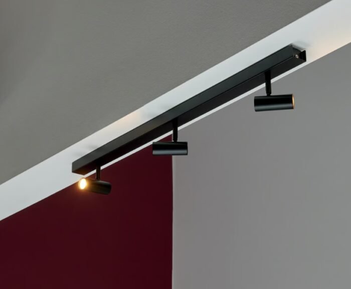 Nordlux Omari 3-Spot reflektor nadgradna rasveta crna - Slika 1