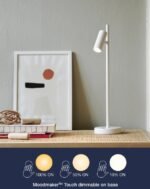 Nordlux Omari stona lampa bela - Slika 3