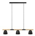 Nordlux Theo 3-rondel visilica crna - Slika 4