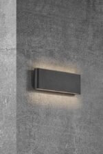 Nordlux Kinver 26 spoljašnja zidna lampa crna - Slika 3