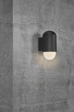 Nordlux Heka spoljašnja zidna lampa crna - Slika 3