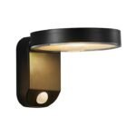 Nordlux Rica Round Solar spoljašnja zidna lampa crna - Slika 6