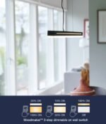 Nordlux Skylar visilica crna - Slika 2