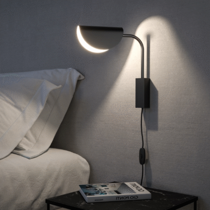 Maytoni Mollis unutrašnja zidna lampa crna 7W
