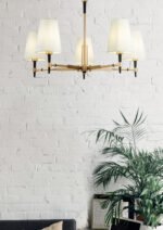Maytoni Zaragoza unutrašnji luster mesingani 40W - Slika 3