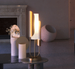 Maytoni Сipresso unutrašnja stona lampa zlatna 40W