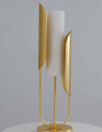 Maytoni Сipresso unutrašnja stona lampa zlatna 40W - Slika 3