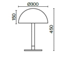 Maytoni Ray unutrašnja stona lampa crna 3000K 8W - Image 2