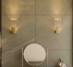 MaxLight VETRO Gold Zidna