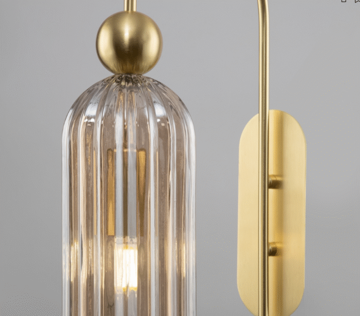 Maytoni Antic unutrašnja zidna lampa zlatna 40W - Slika 4